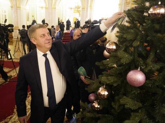 Брянский губернатор стал участником кремлевской "Ёлки желаний"