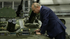 Путин забрался на танк в Туле: видео