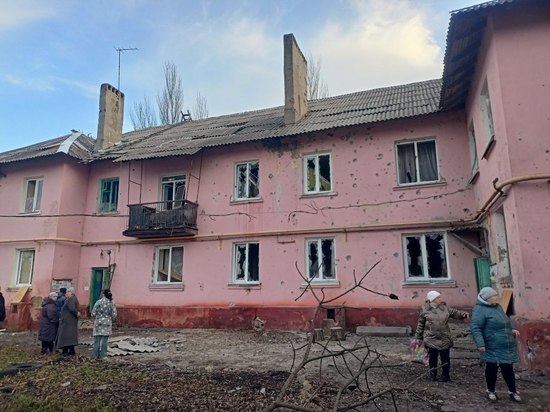 В результате обстрела Горловки ранение получила мирная жительница