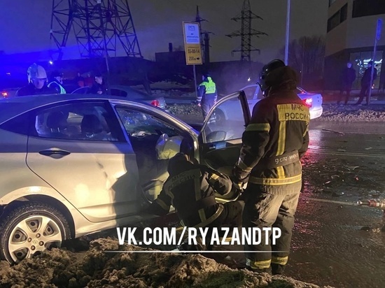 На проезде Яблочкова в Рязани произошла серьёзная авария около «НИТИ»