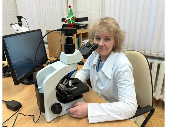 Перинатальный центр Йошкар-Олы получил современный бинокулярный микроскоп