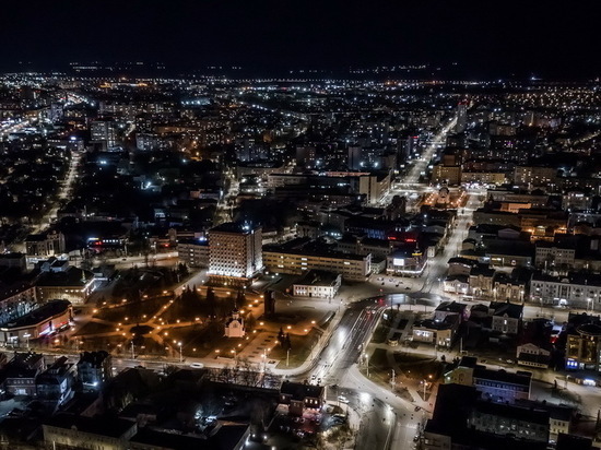 В текущем году город Иваново стал одним из самых светлых городов России