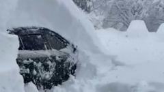 Жертвами снегопада в Японии стали 17 человек: видео огромных сугробов
