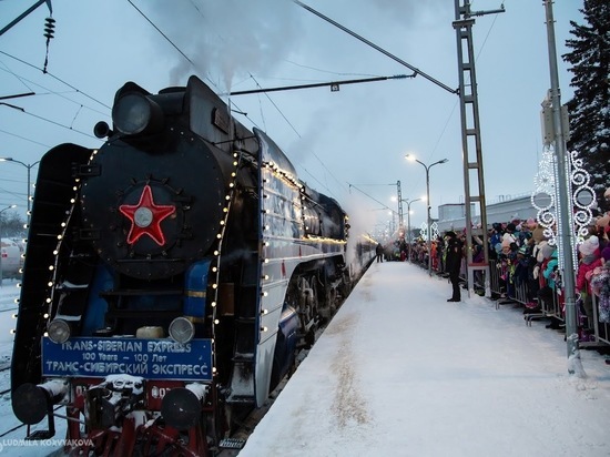 Поезд Деда Мороза прибудет в Петрозаводск