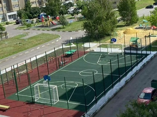 В Белгородской области в 2022 году построили 185 детских и спортивных площадок