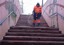 Первый заместитель главы администрации Илья Беспалов поручил коммунальщикам усилить работу по поддержанию в хорошем состоянии сходов и ступеней подземных переходов