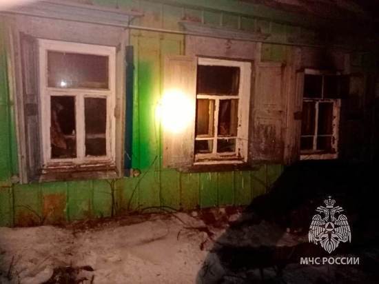 В Бугурусланском районе на пожаре погибли два человека