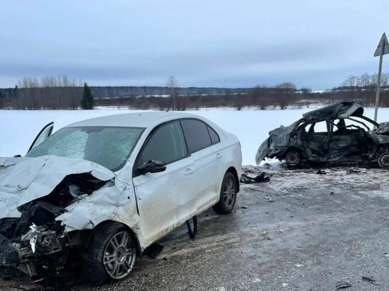 Двое молодых людей погибли 26 декабря в аварии в Удмуртии