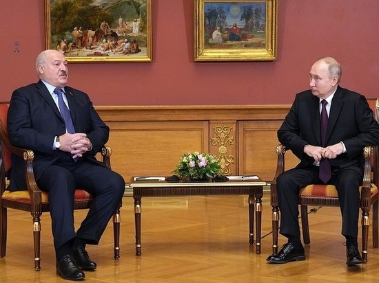 Путин и Лукашенко встретились в Русском музее