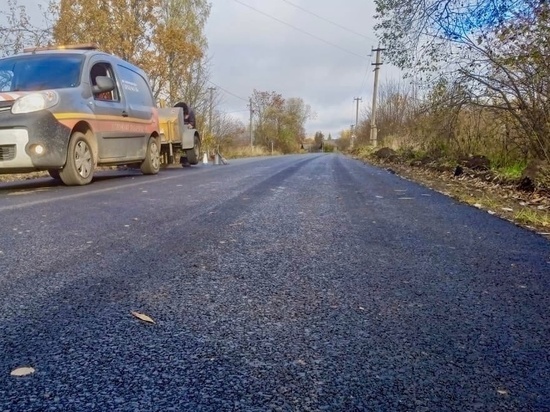 В 2022 году в Новгородской области отремонтировали более 524 км дорог
