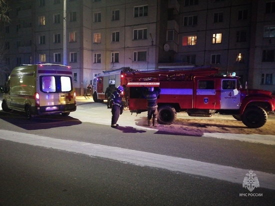 В Хакасии горела баня и вещи в общежитии