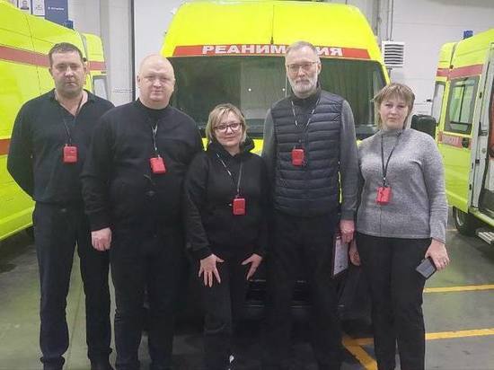 Белгородские медики получили новый реанимобиль от нижегородских благотворителей