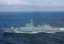 Пресс-служба Северного флота сообщила, что фрегат проекта 22350 "Адмирал флота Советского Союза Горшков" завершил подготовку к выполнению задач боевой службы