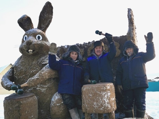 Не шоколадный заяц: мастер из Якутии создал очередной символ нового года