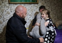 Глава администрации города Новомосковска принял участие в благотворительной акции под названием "Ёлка желаний" и превратил мечту маленькой местной жительницы в реальность