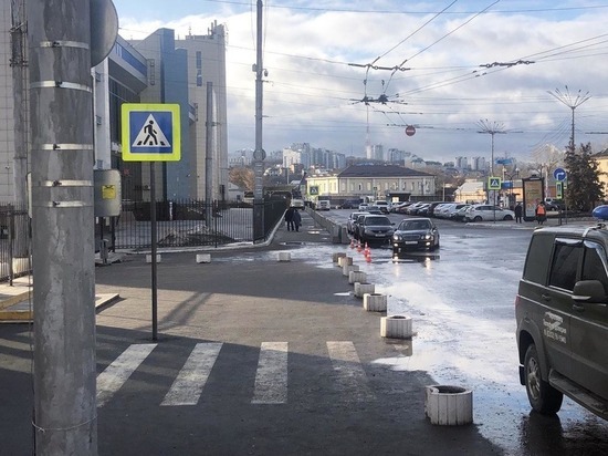 Привокзальная площадь в Белгороде станет безопаснее для автомобилистов и пешеходов