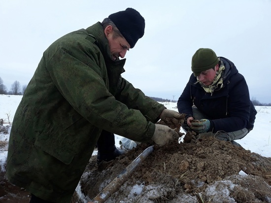 Под Ржевом Тверской области найдены еще два неизвестных красноармейца