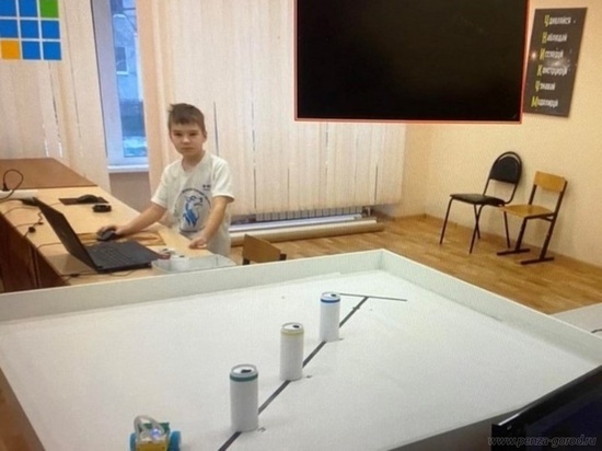 Пензенский школьник создал самого быстрого робота