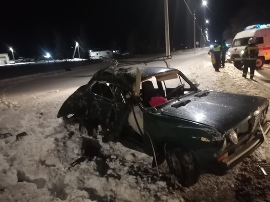 На трассе в Орловской области произошло жёсткое ДТП с пострадавшими