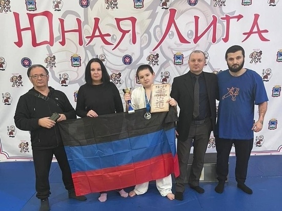 Юный дзюдоист из ДНР завоевал "серебро"на турнире в Орле