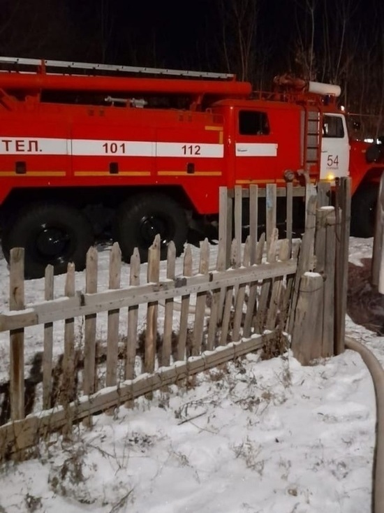 В Оренбургском районе при пожаре погибла пенсионерка