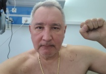Экс-глава Роскосмоса и глава группы военных советников «Царские волки» Дмитрий Рогозин опубликовал в соцсетях фотографию, сделанную в больнице