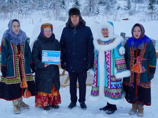 В Приуральском районе семья кочевников к Новому году получила чумовой капитал