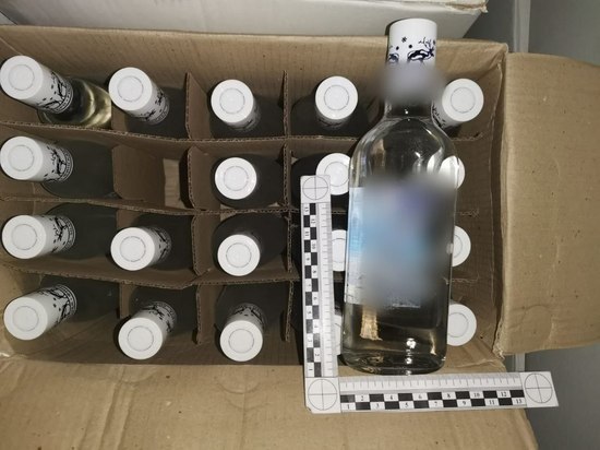 В Якутии у предпринимателя изъяли свыше 7 тысяч литров водки