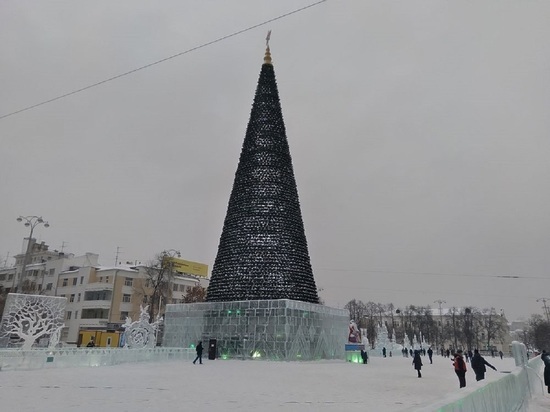 Опубликован график работы ледового городка в Екатеринбурге
