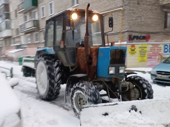 Жителям Пензы рассказали, по какому принципу чистят городские улицы
