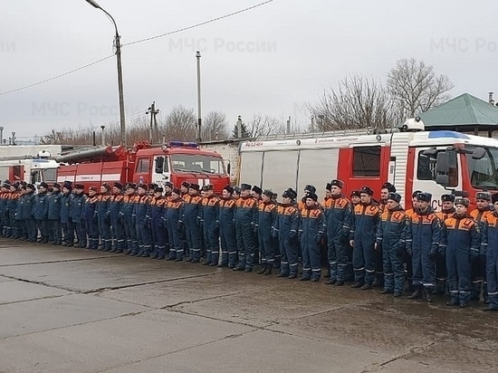 В Орловской области службу МЧС перевели на усиленный режим работы