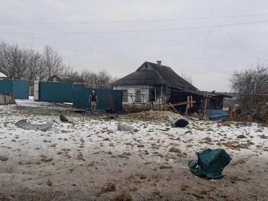 Белгородское село Вязовое попало под обстрел ВСУ, поврежден жилой дом