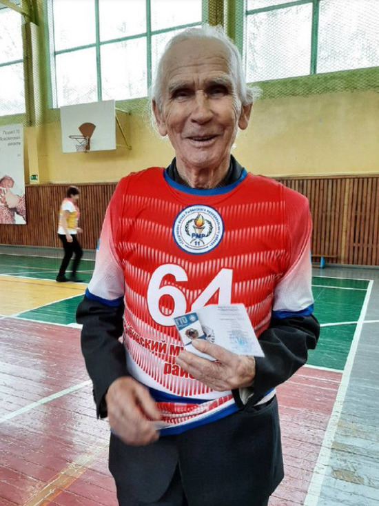 86-летний житель Рыбинска сдал нормы ГТО
