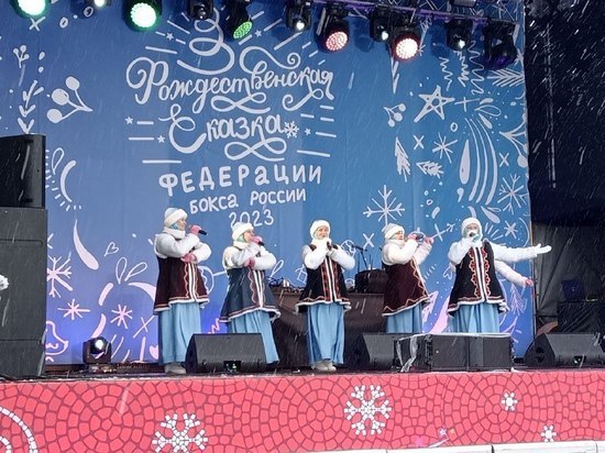 Новогодние гуляния стартовали на острове Русский в Серпухове