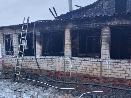 СК проводит проверку по факту гибели двоих человек на пожаре в Ряжске