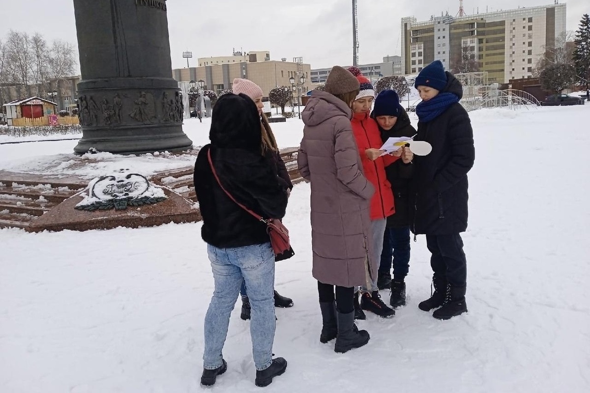 Жители курска
