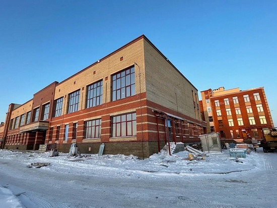 В Архангельске уже год строят самую большую школу в области