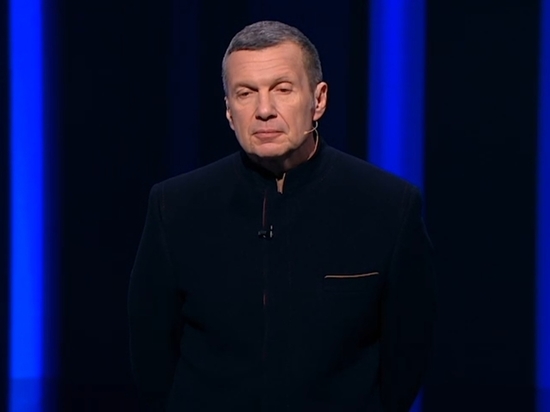 Журналист Владимир Соловьев поздравил горловчан с Новым годом