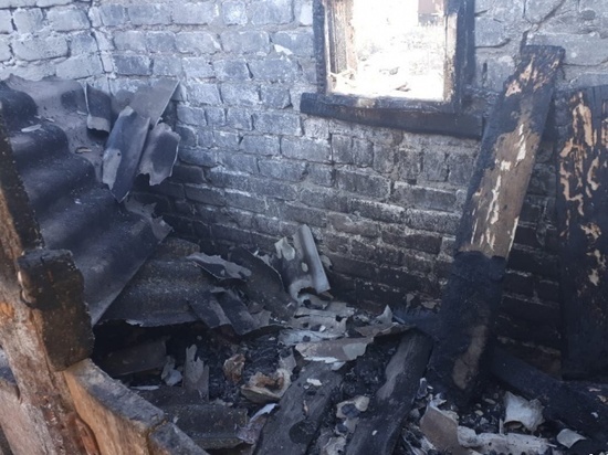 В новогоднюю ночь в Липецкой области при пожаре погиб мужчина
