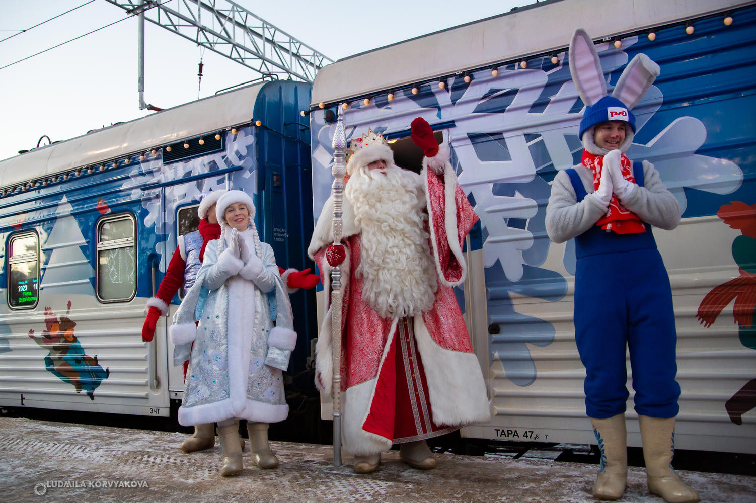 Дед Мороз из Великого Устюга подарил сказку детям из Петрозаводска