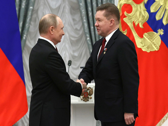 Миллер: "Газпром" в 2022 году превысил обязательства по поставкам Китаю