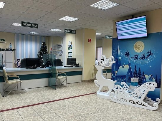 Департамент здравоохранения Томской области показал новогоднее оформление больниц и поликлиник города