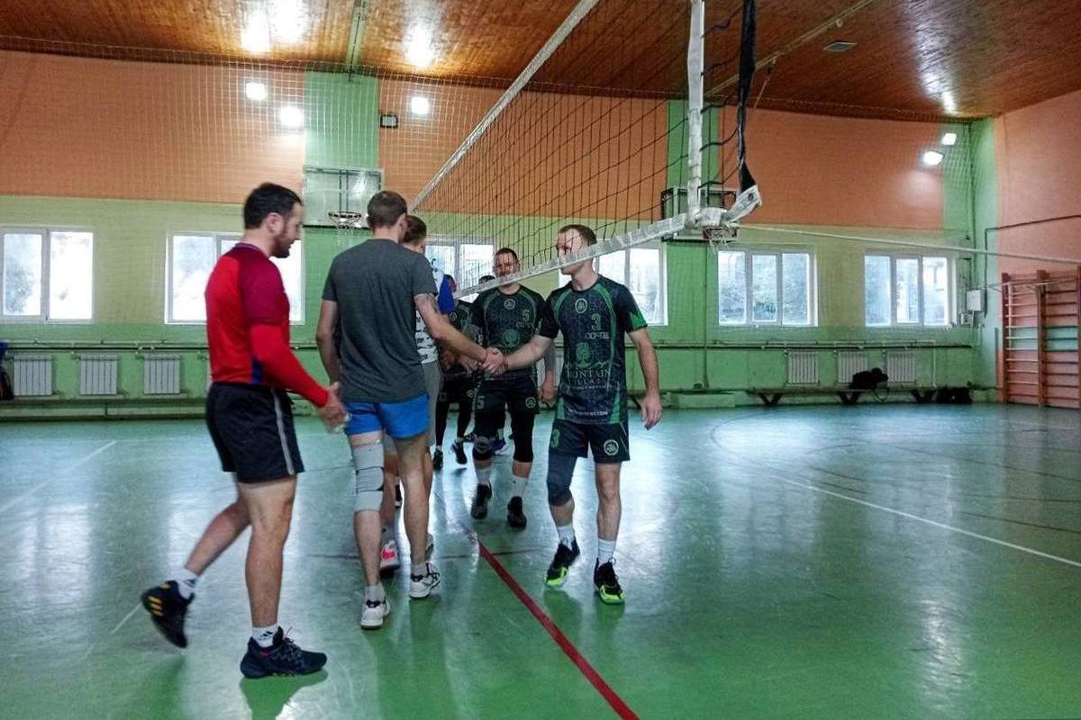Соревнования по волейболу в Краснослободске
