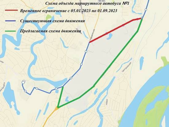 С 5 января перекрыта улица Чернышевского в Якутске от кольцевой развязки до Автодорожной