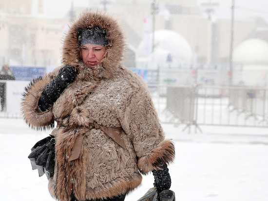 На Россию идет редкое ультраполярное вторжение с морозами ниже минус 30