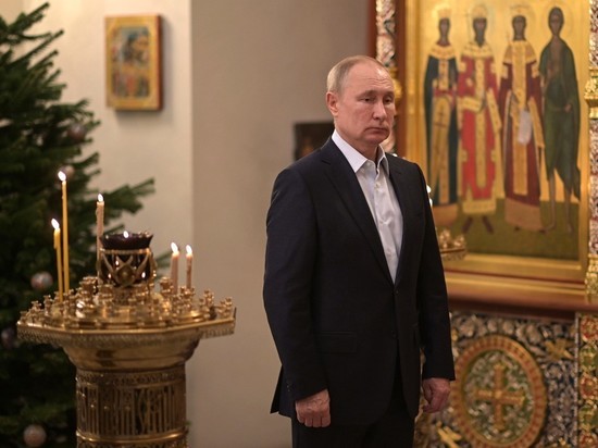 Песков не стал рассказывать, в какой церкви Путин встретит Рождество