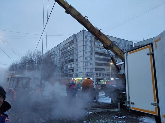 В Рязани устранили аварию на теплотрассе, оставившую без отопления 7 улиц