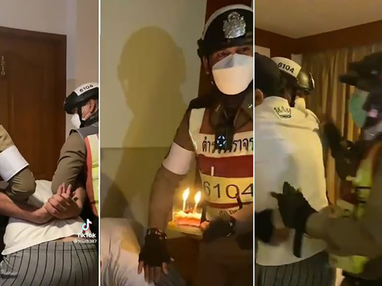 Тайские полицейские арестовали россиянина ради шутки