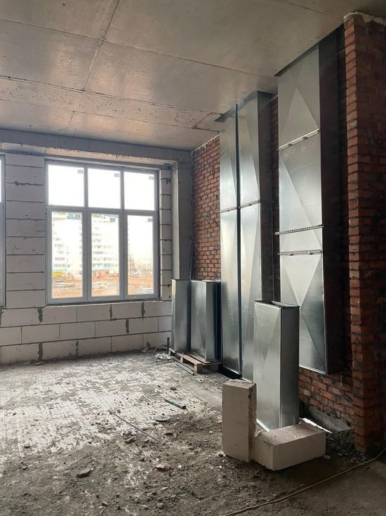 В Астрахани стоят школу на одну тысячу мест