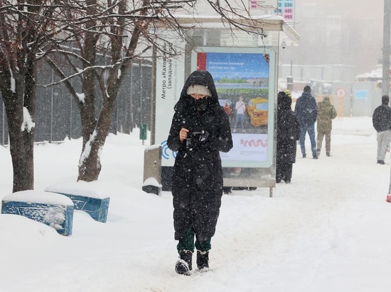 В Москву пришли арктические морозы: за сутки похолодало на 20 градусов
